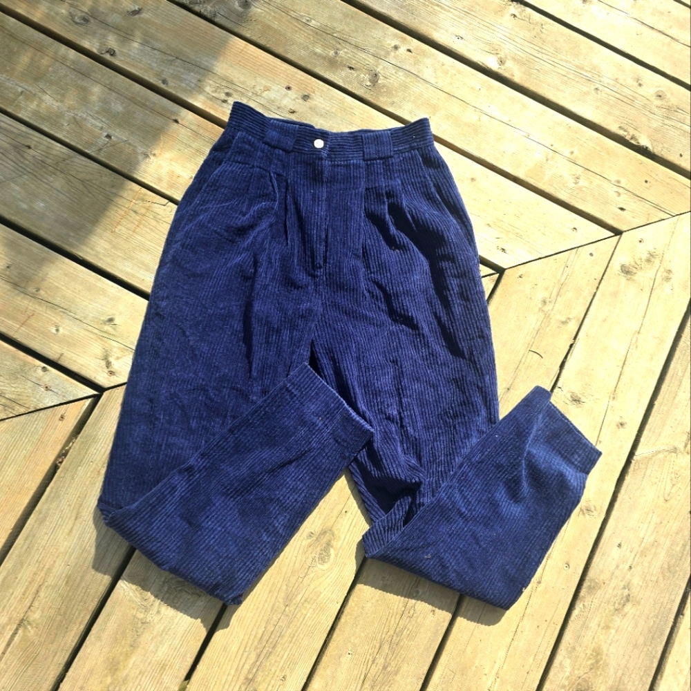 Corduroy 100% cotton trousers